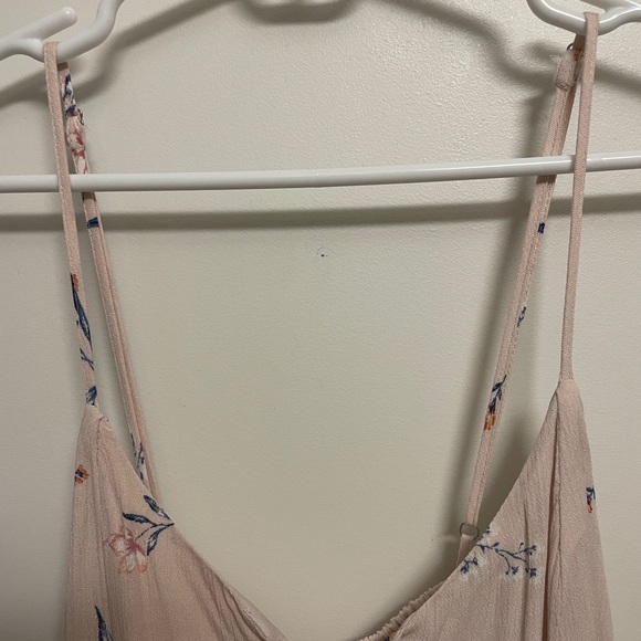 Love Tree Light Pink Floral Shift Dress Size Large - Picture 6 of 7